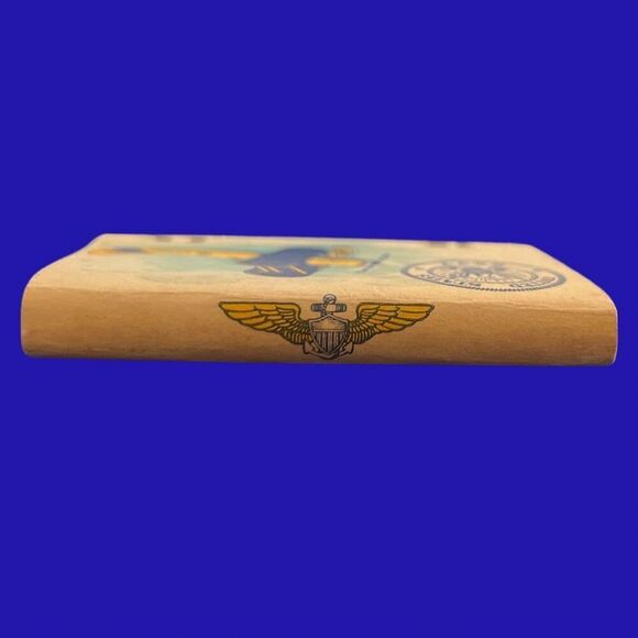 Vintage US Navel Air Station Minneapolis MN Unstruck Matchbook Memorabilia - Picture 4 of 4